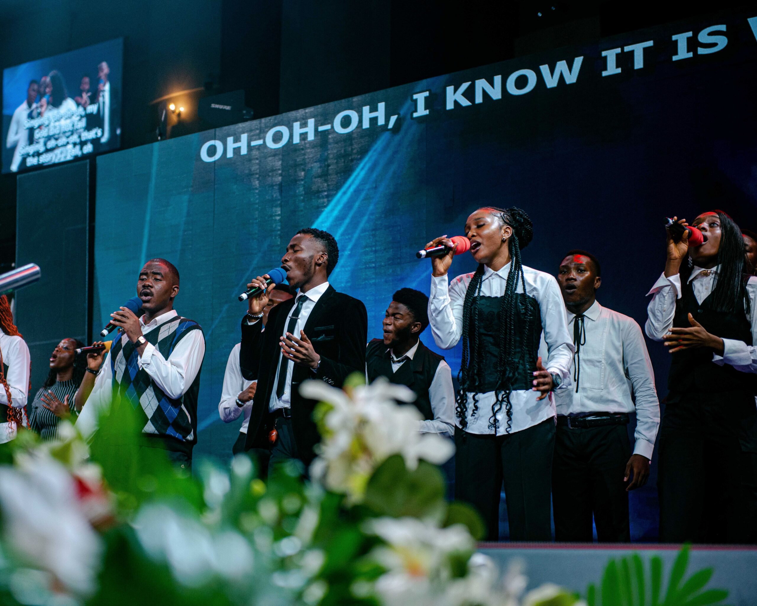 an event taking place