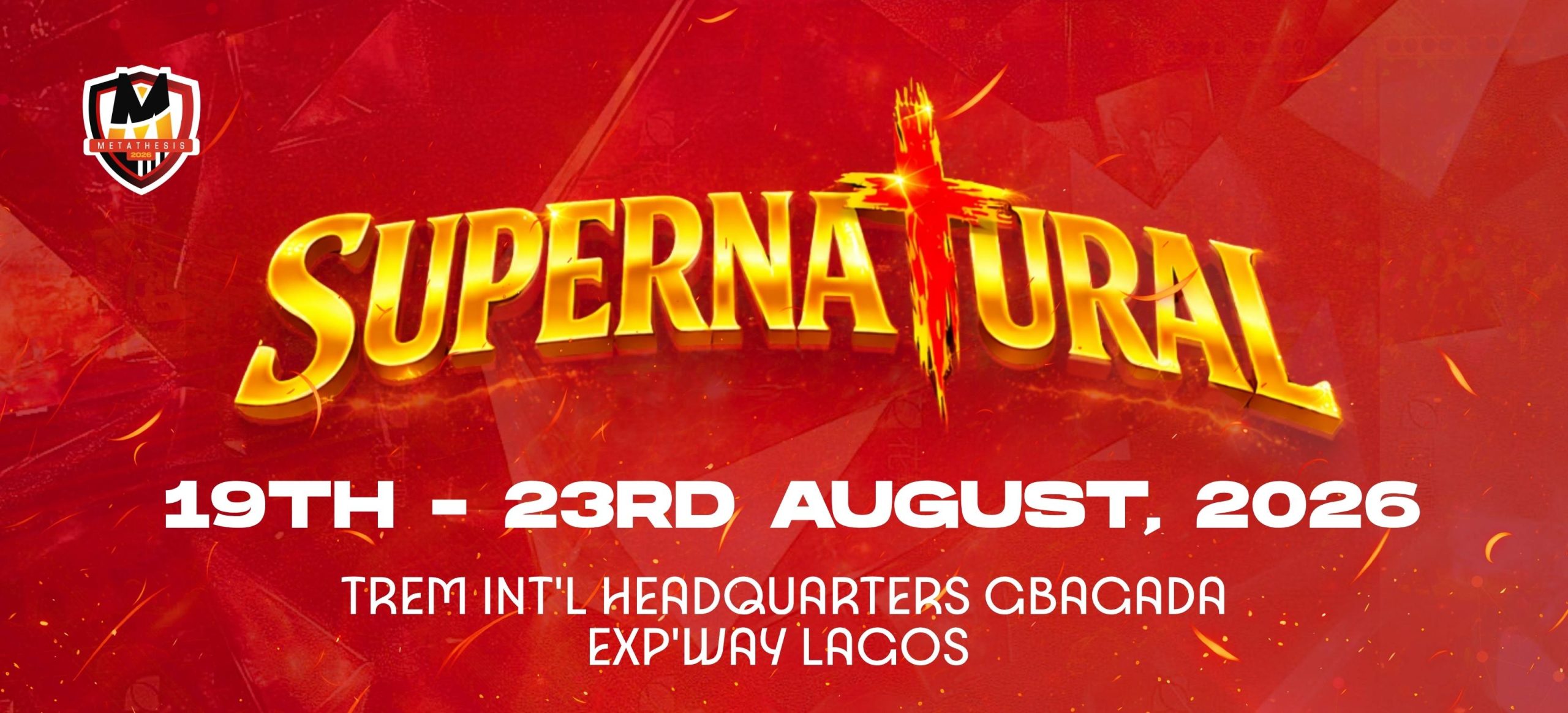 image showing supernatural for date 19th to 23rd August 2026